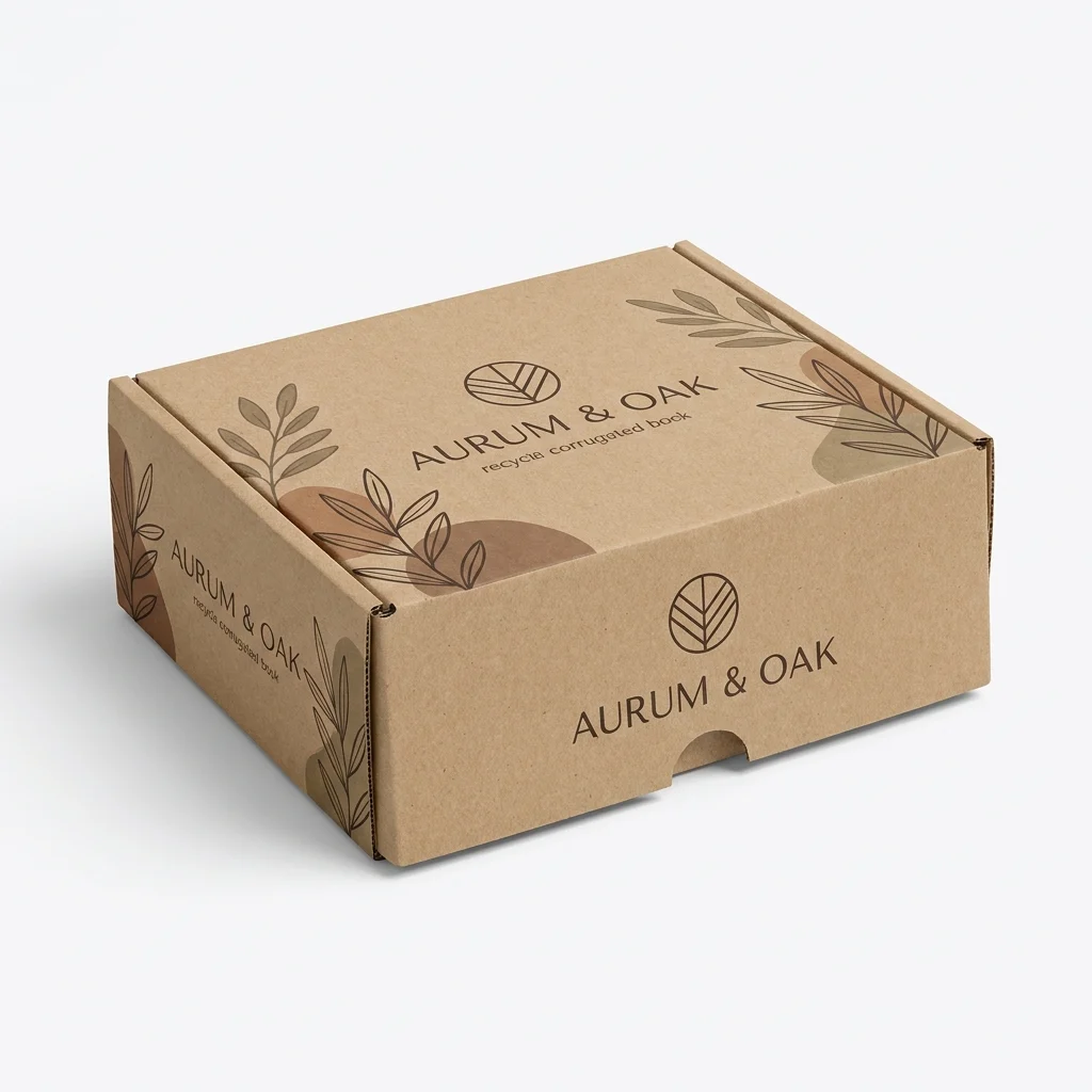 Kraft Die Cut Boxes - main view