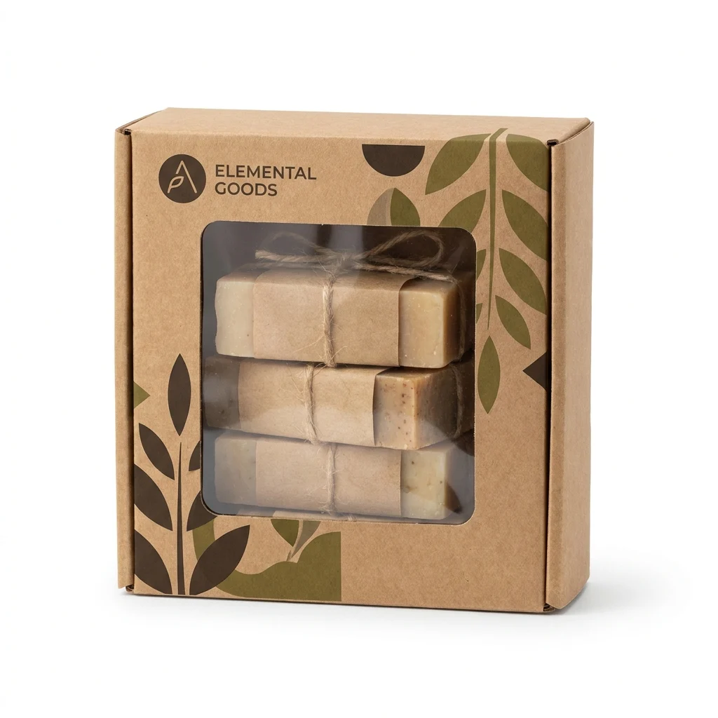 Kraft Paper Window Boxes - main view