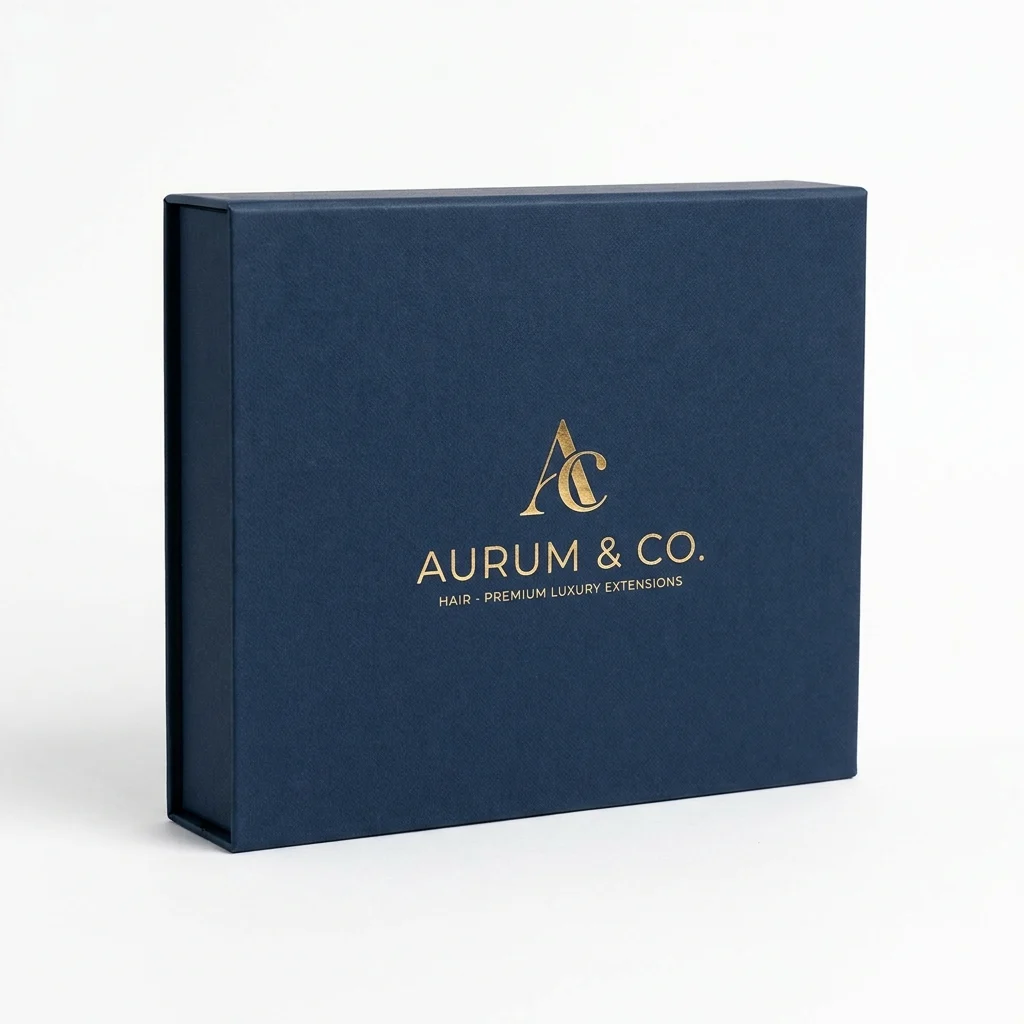 Luxury Hair Extension Packaging - main view