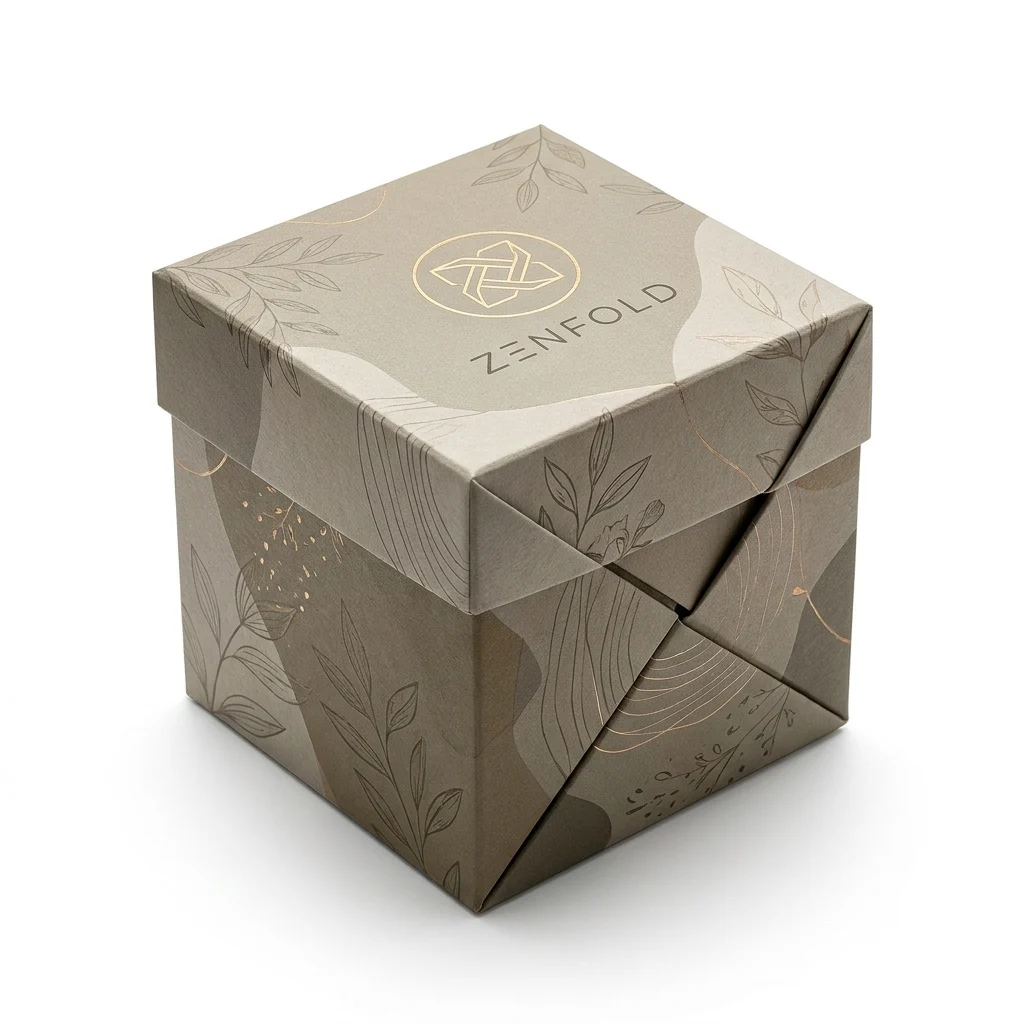 Origami Box with Lid - main view