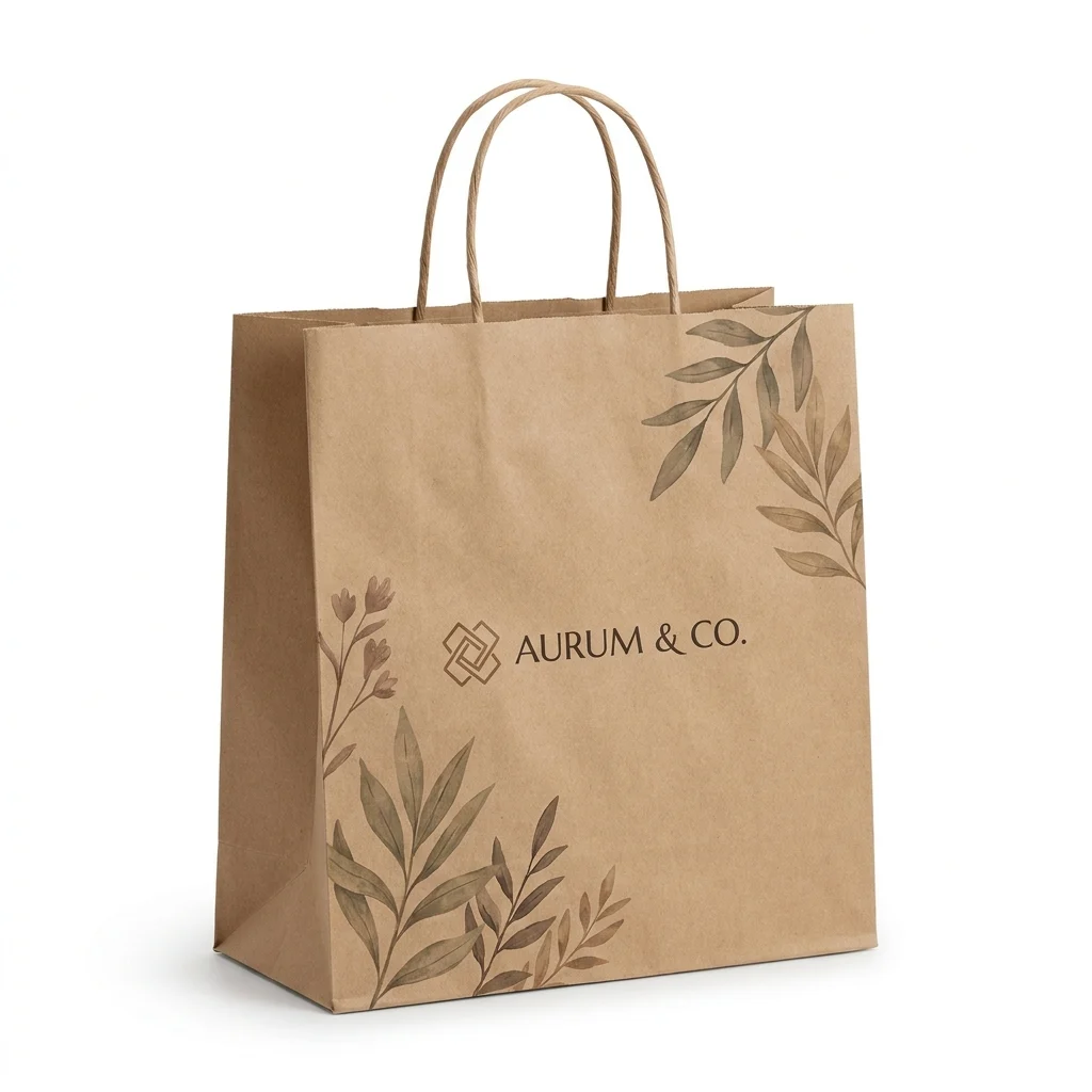 Paper Bags With Handles - main view