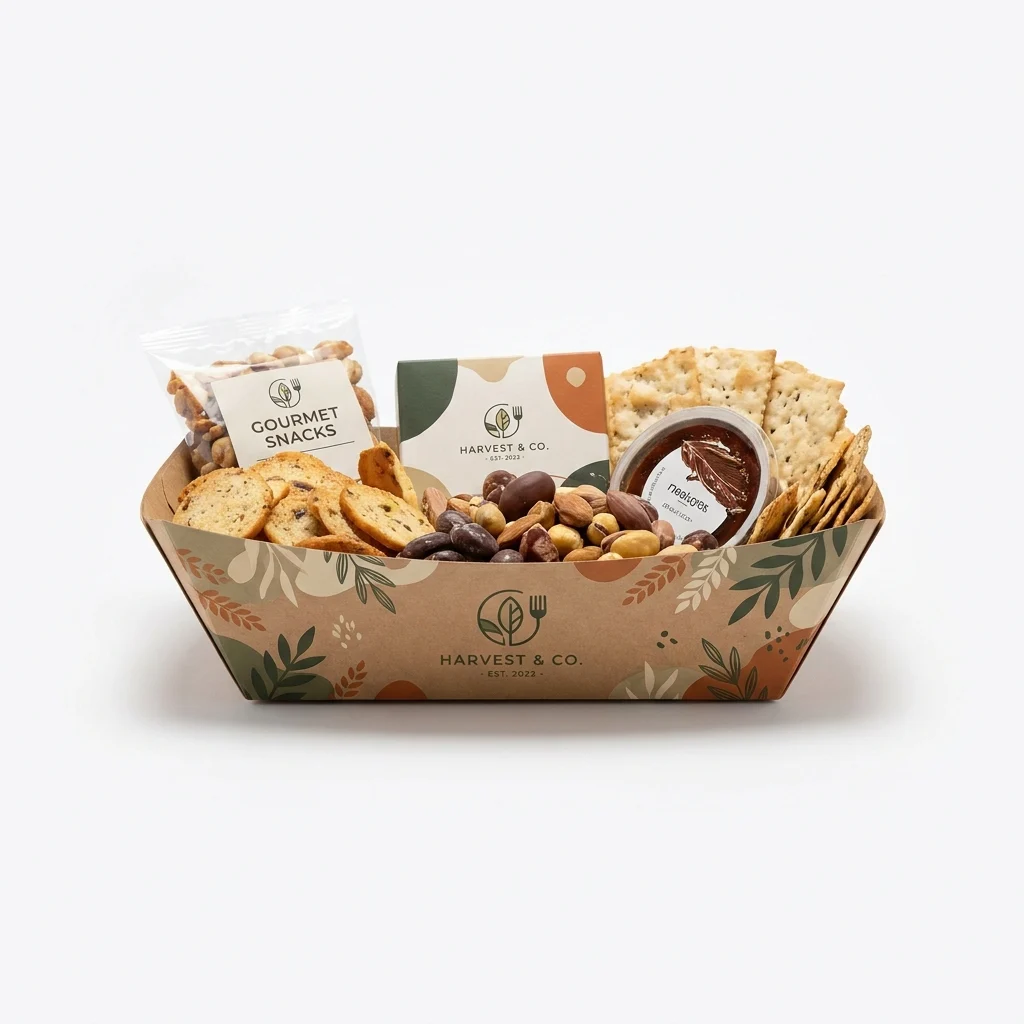 Custom Paper Food Trays - main view
