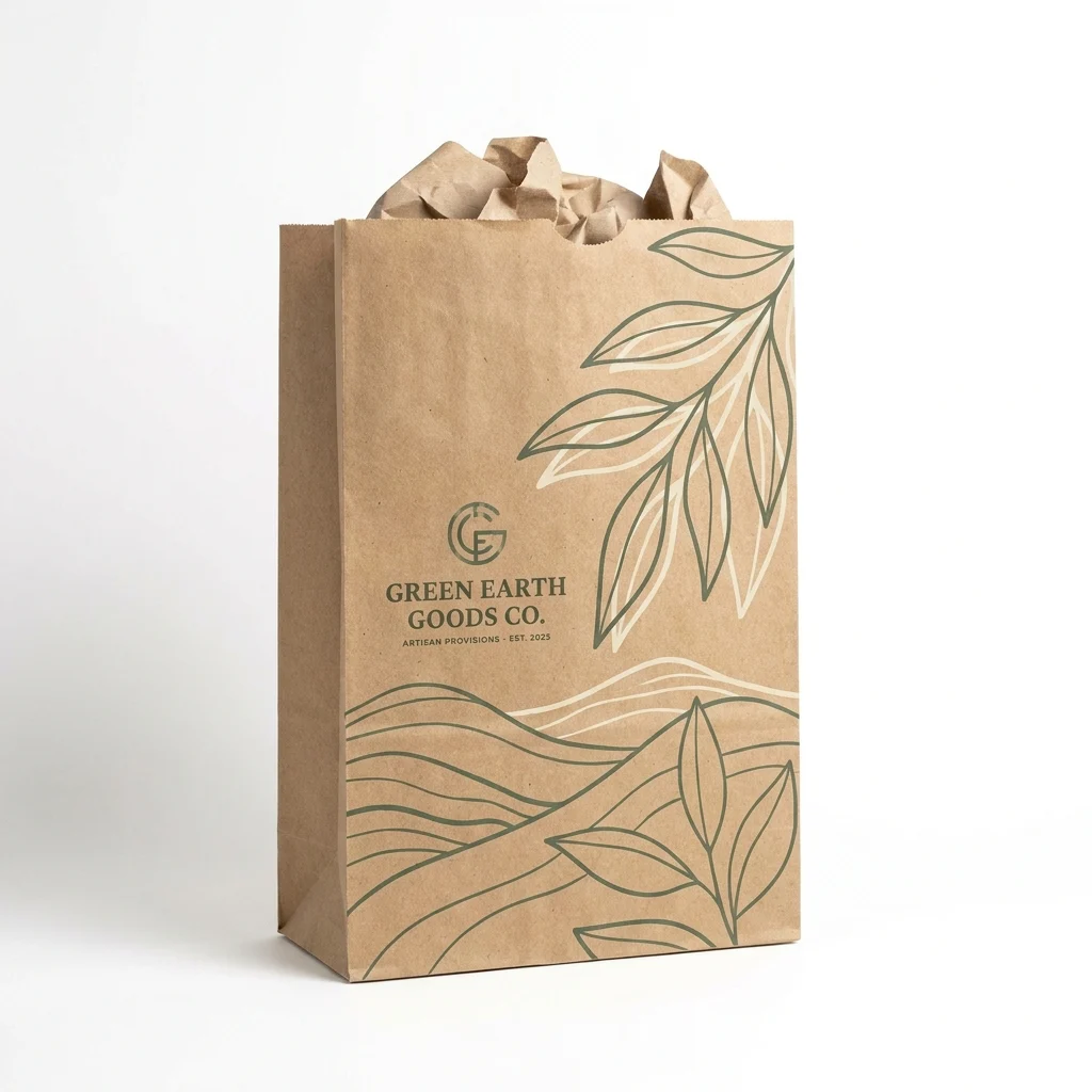Paper Grocery Bags - main view