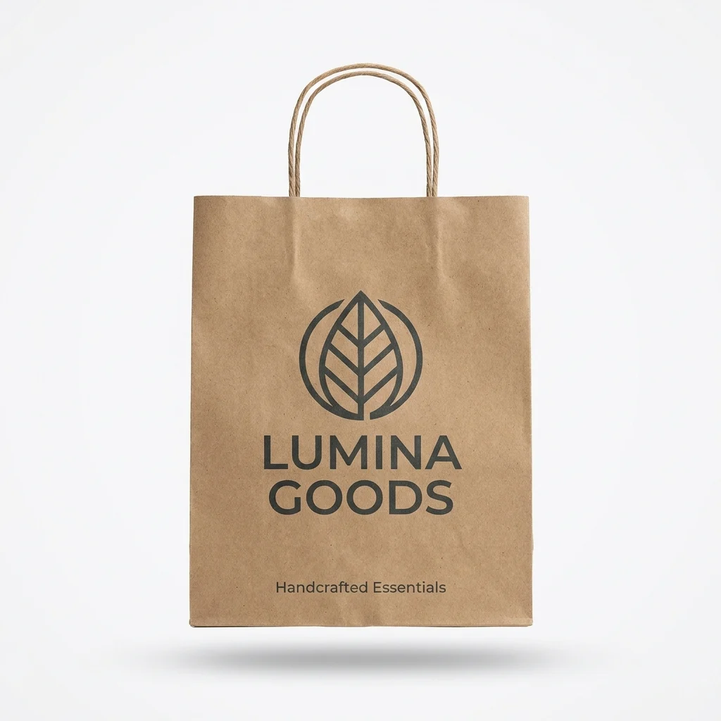 Custom Paper Shopping Bags - main view