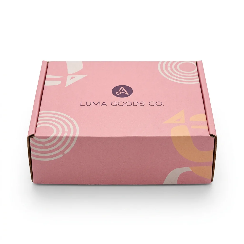 Pink Mailer Boxes - main view