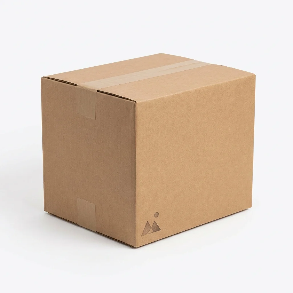 Plain Shipping Box - main view