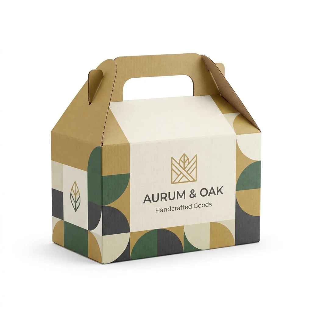 Custom Printed Gable Boxes view 2