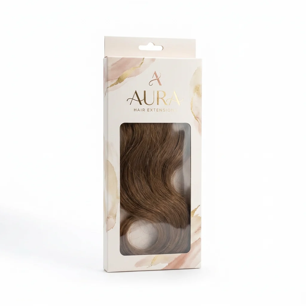 Custom Printed Hair Extension Boxes - main view