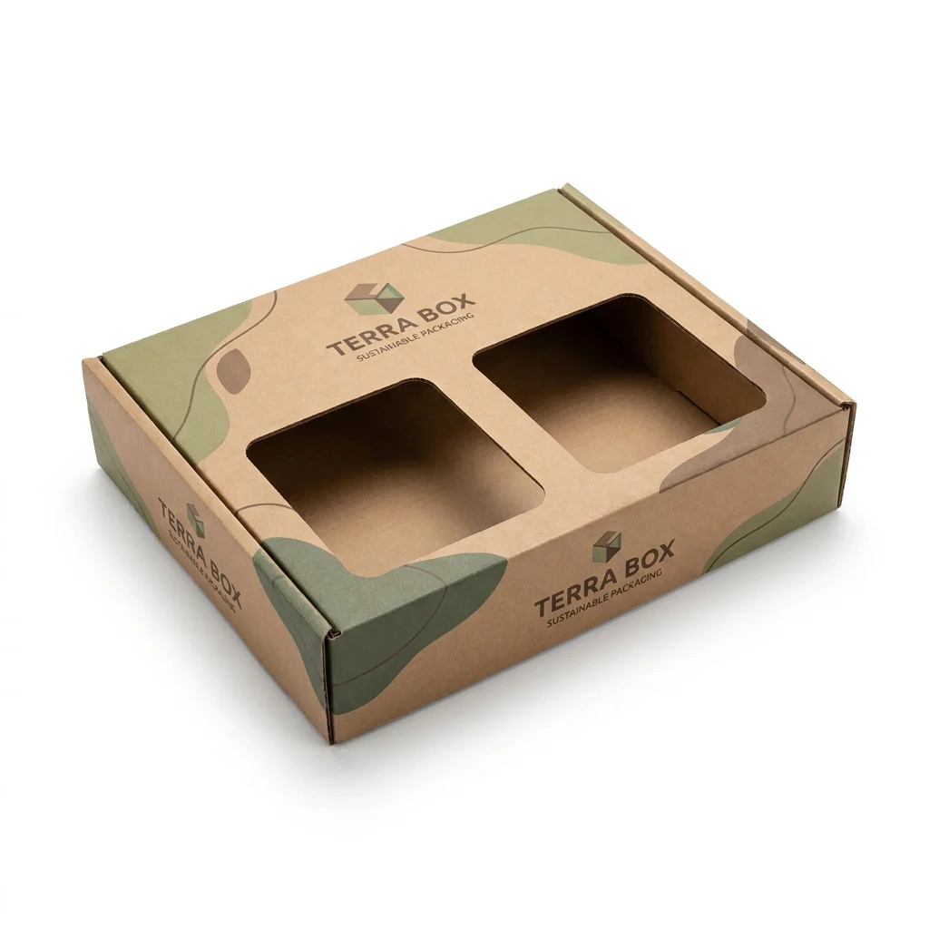 Custom Product Full Flat Double Tray - main view