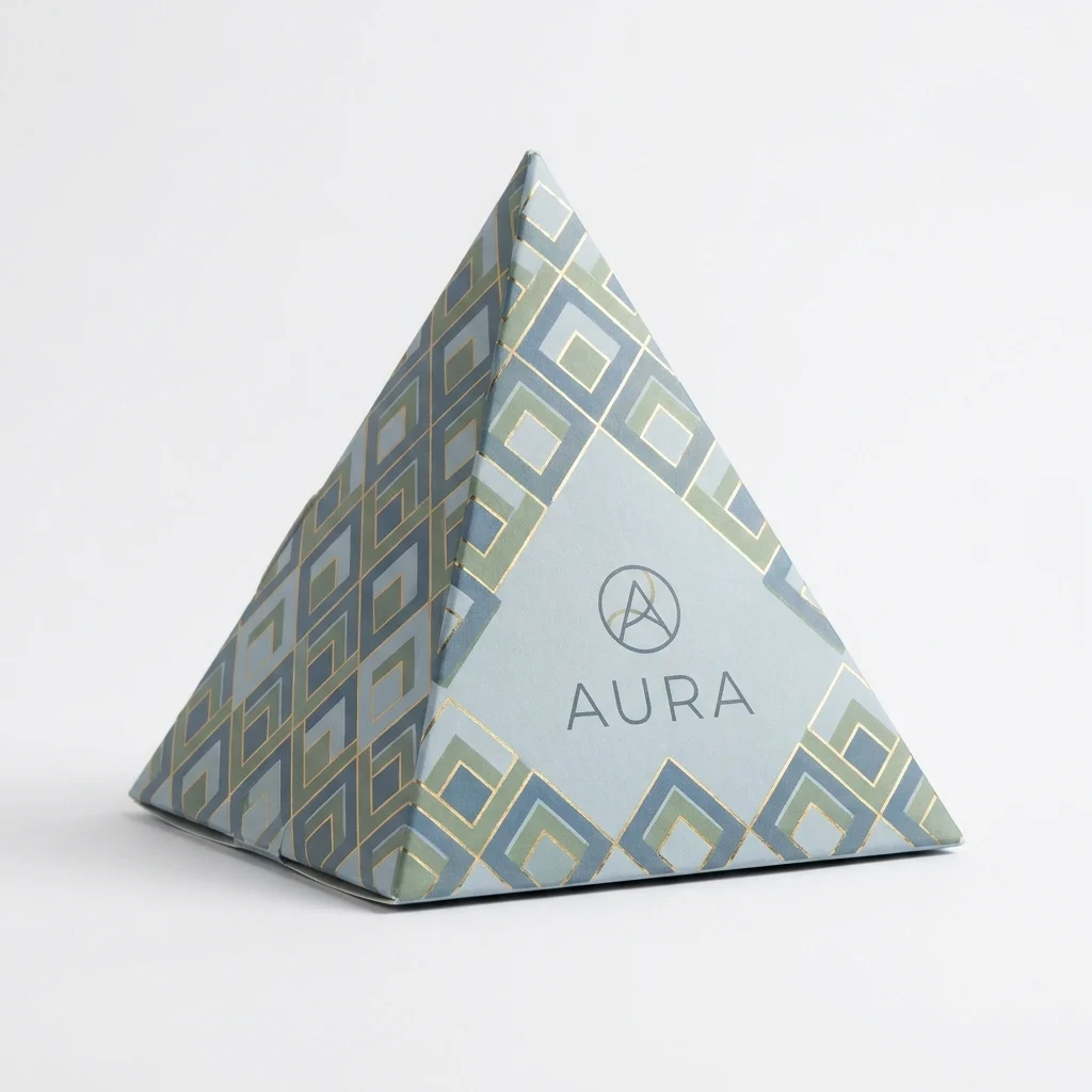 Custom Pyramid Boxes - main view