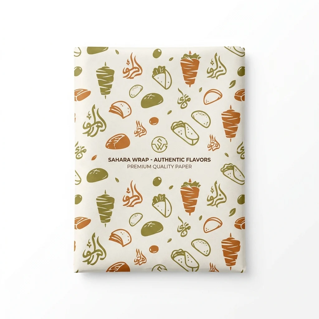 Custom Shawarma Paper - main view