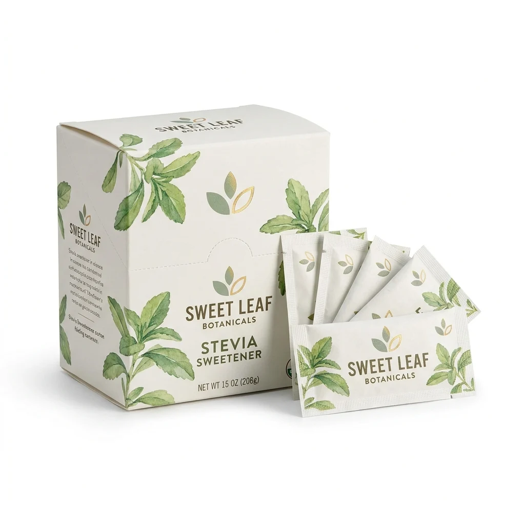 Stevia Packaging - main view