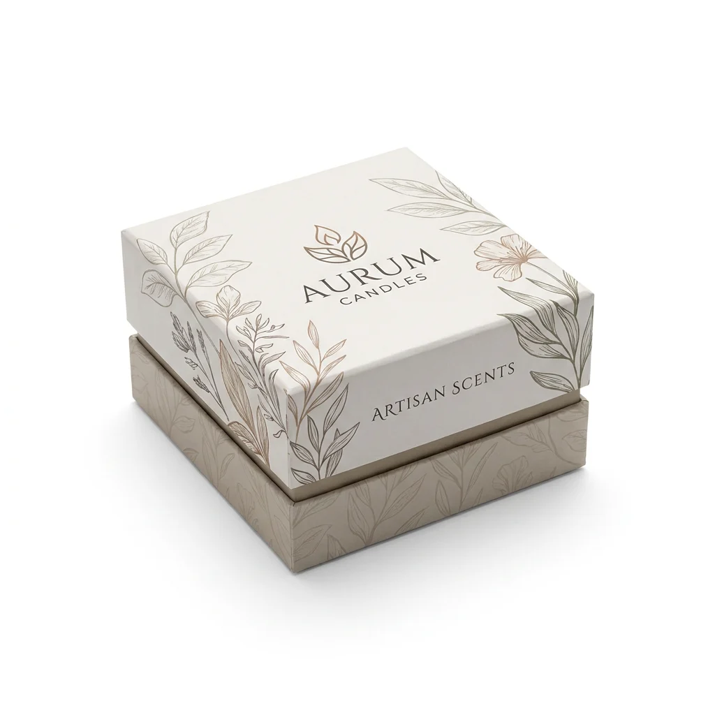 Two Piece Candle Boxes - main view