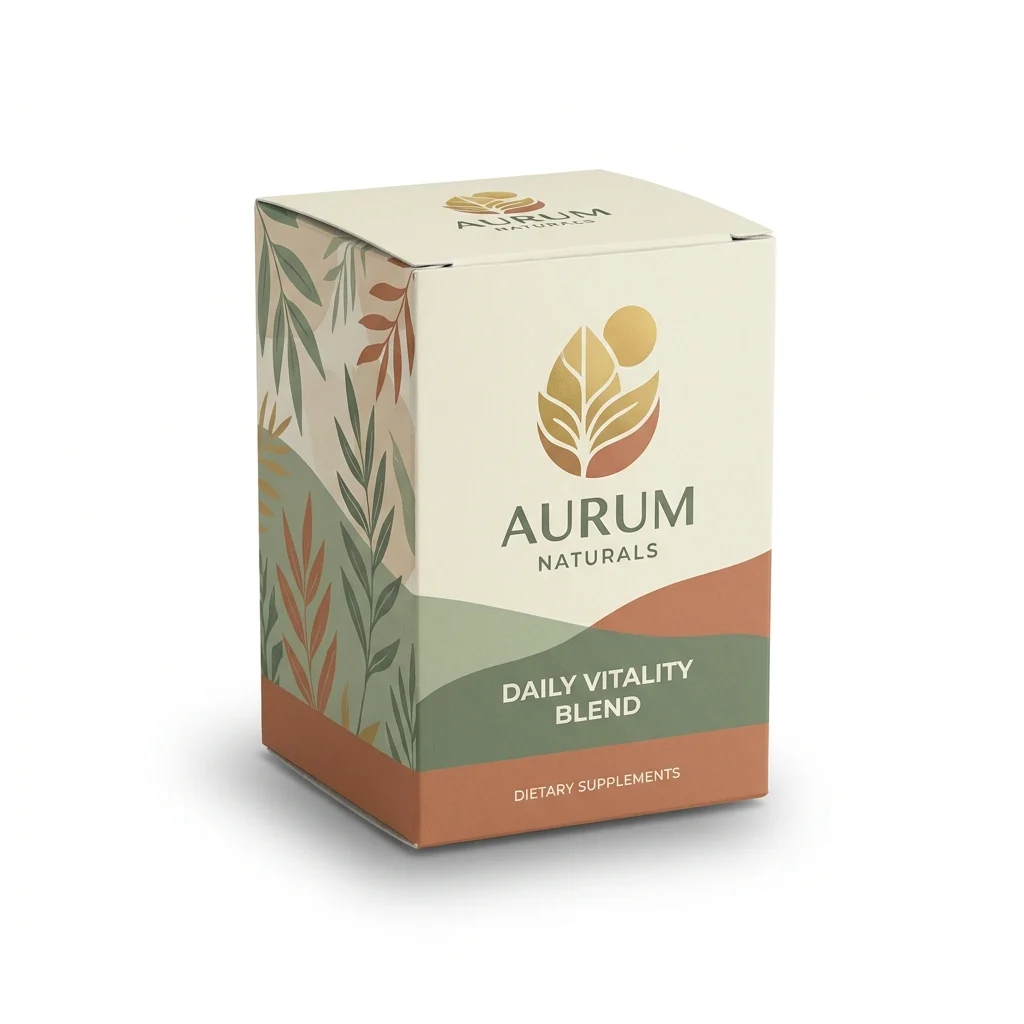 Vitamins and Supplements Packaging - main view