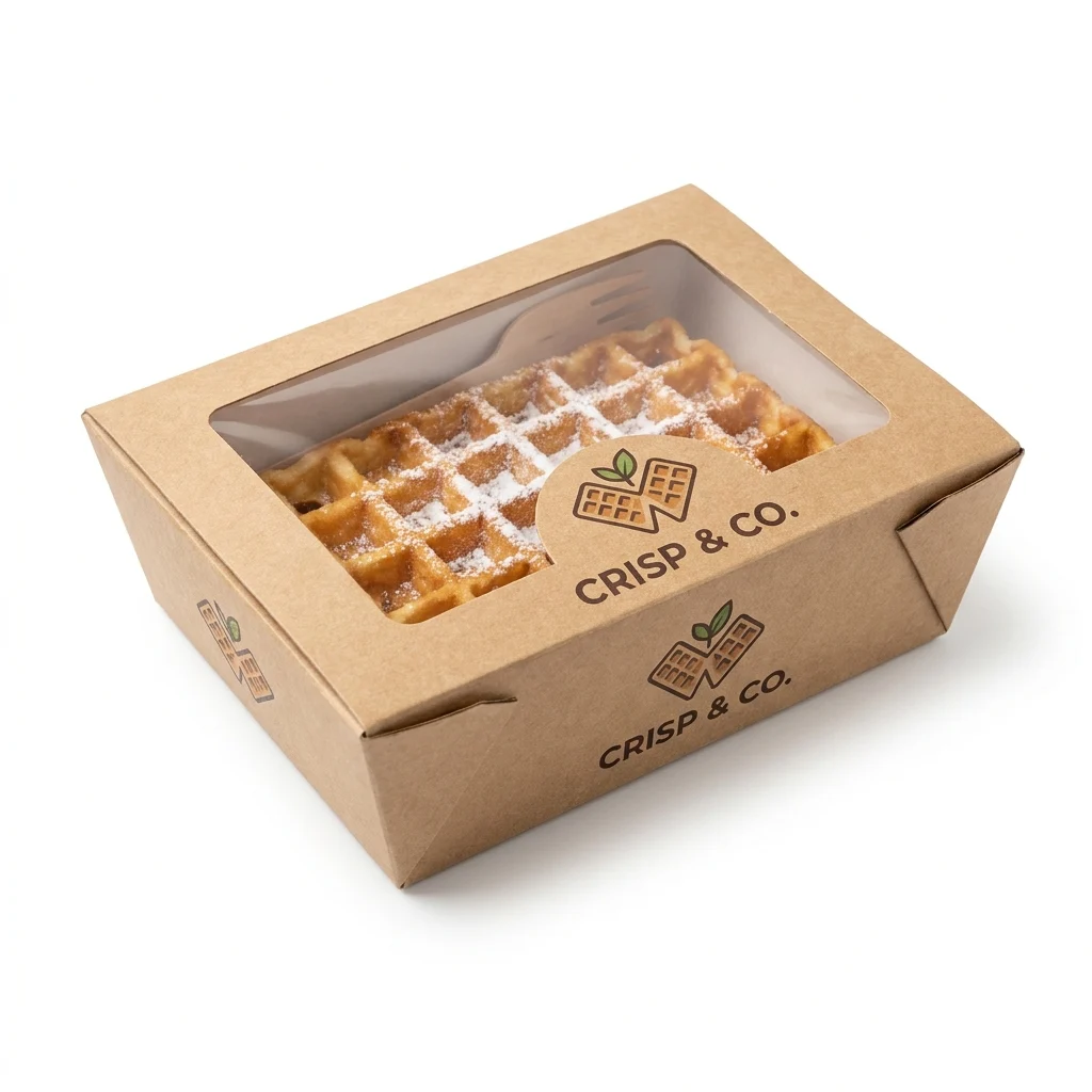 Custom Waffle Packaging - main view