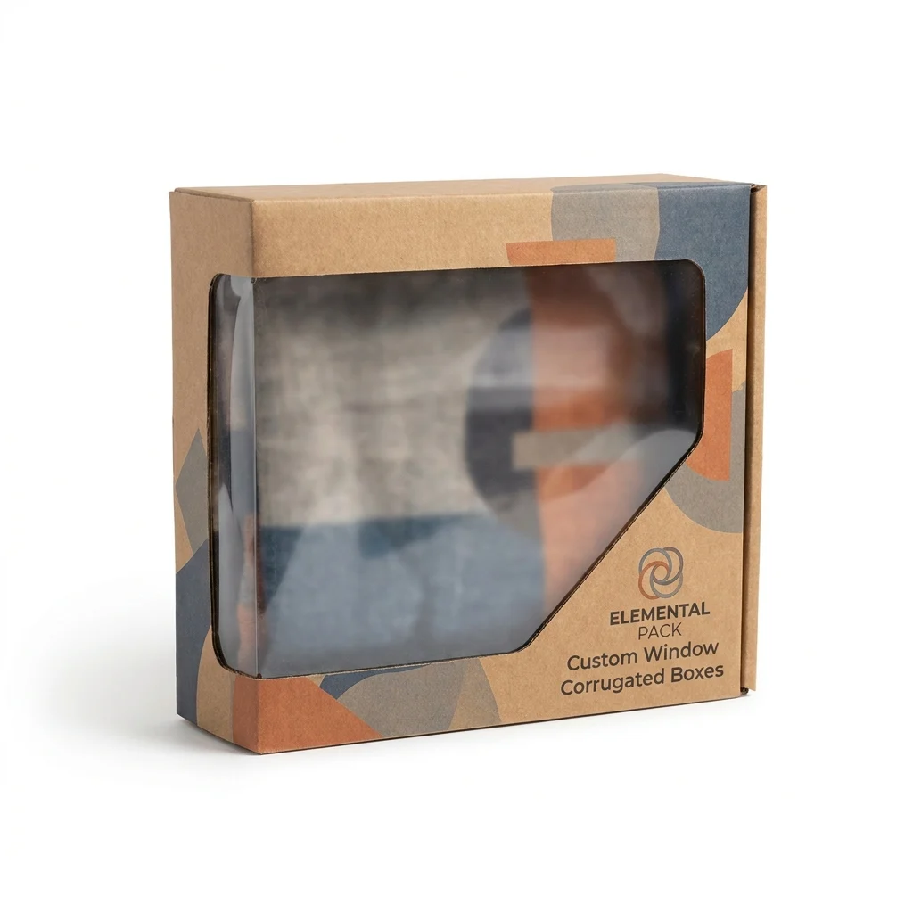 Custom Window Corrugated Boxes - main view