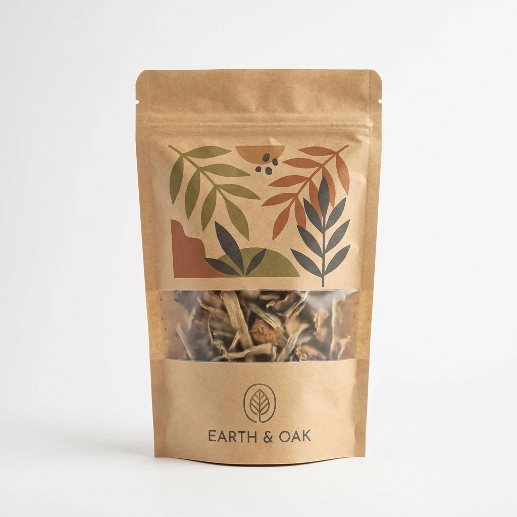 Ziplock Paper Bags With Windows - main view