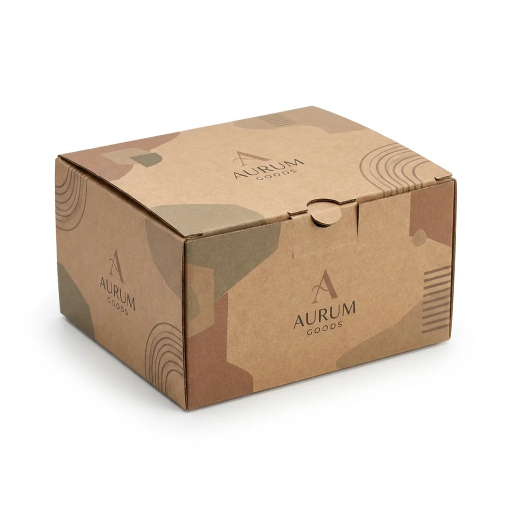 Die Cut Cardboard Boxes - main view