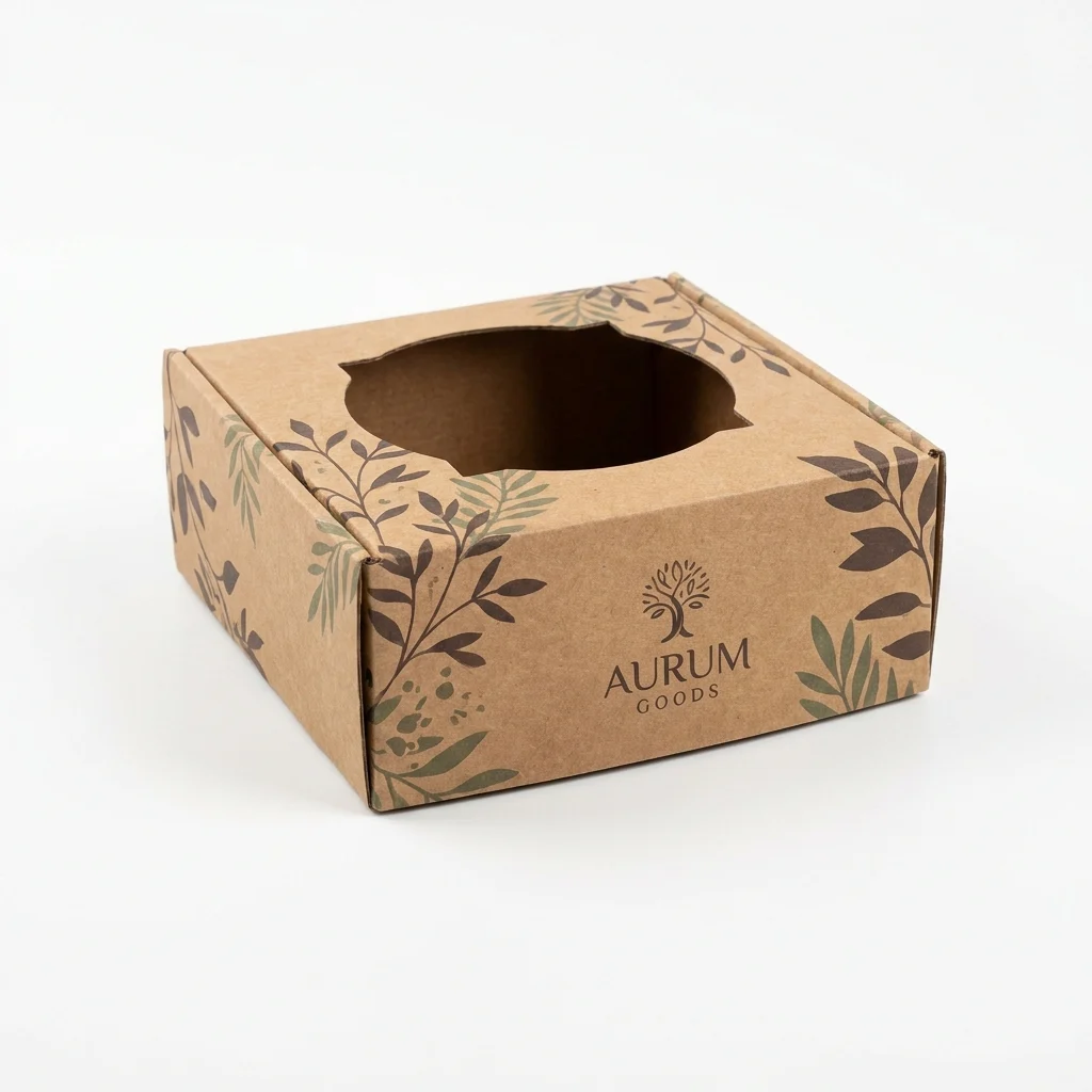 Die Cut Kraft Boxes - main view