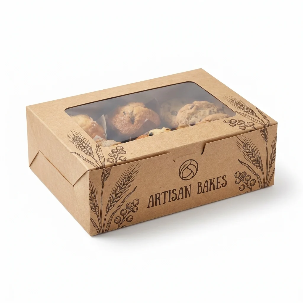 Custom Kraft Bakery Boxes view 2