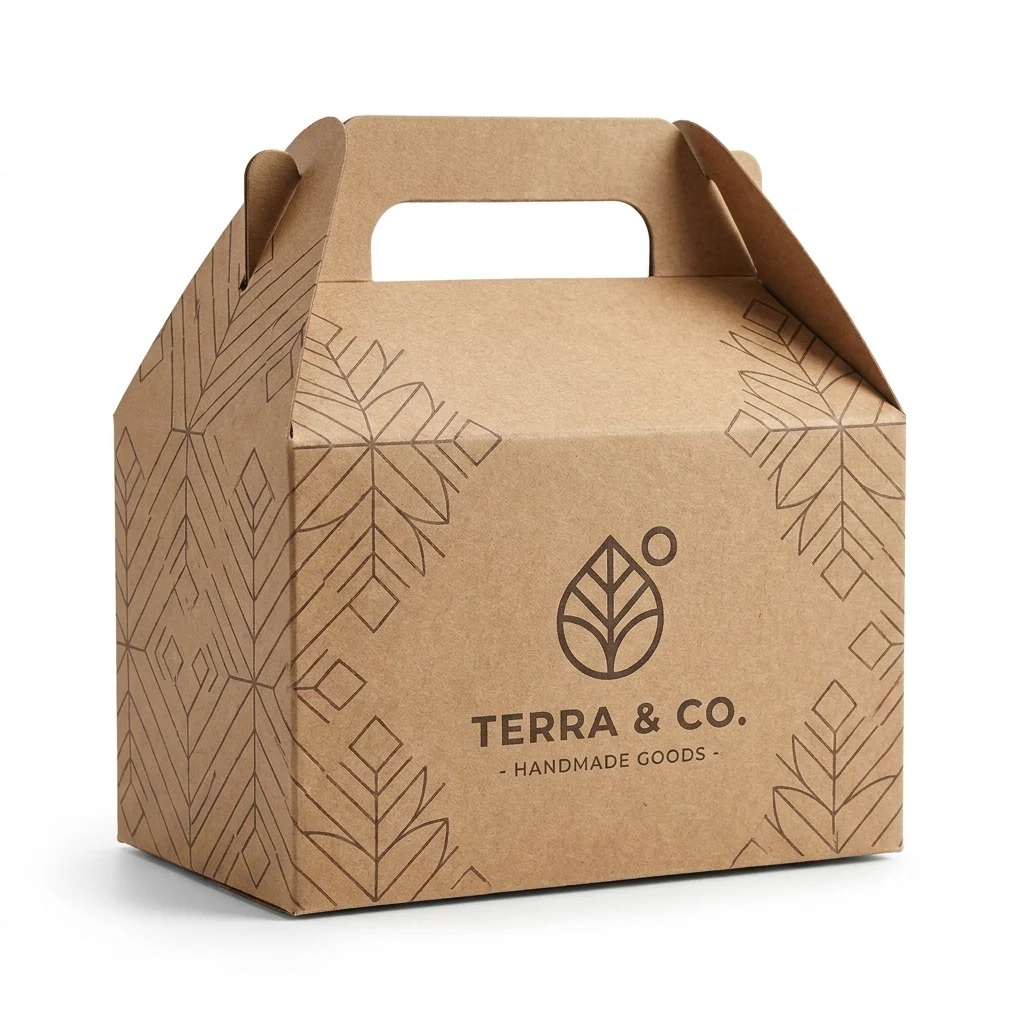 Kraft Gable Boxes