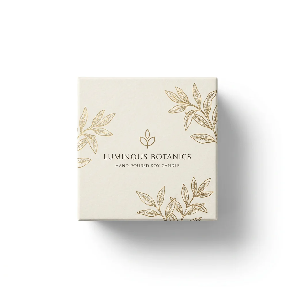 Luxury Candle Packaging - main view