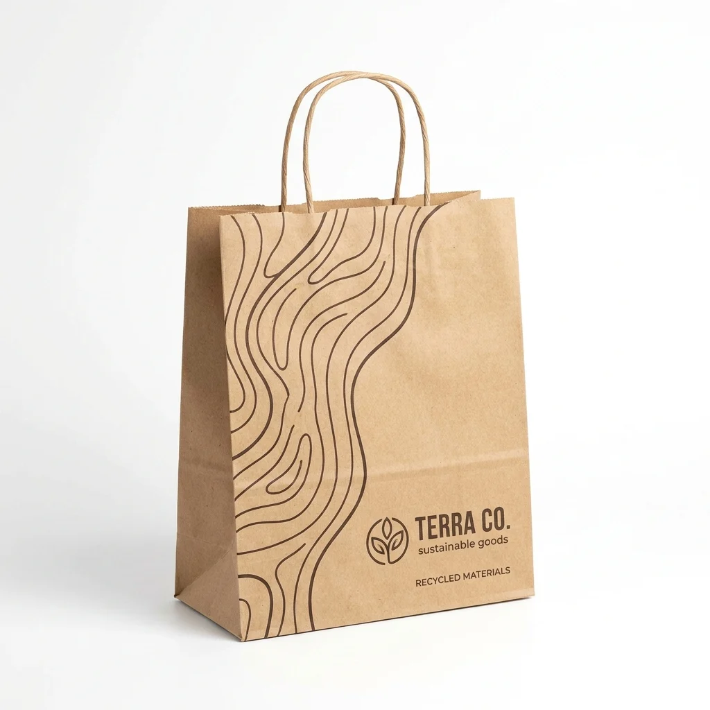 Recycled Paper Bags view 3
