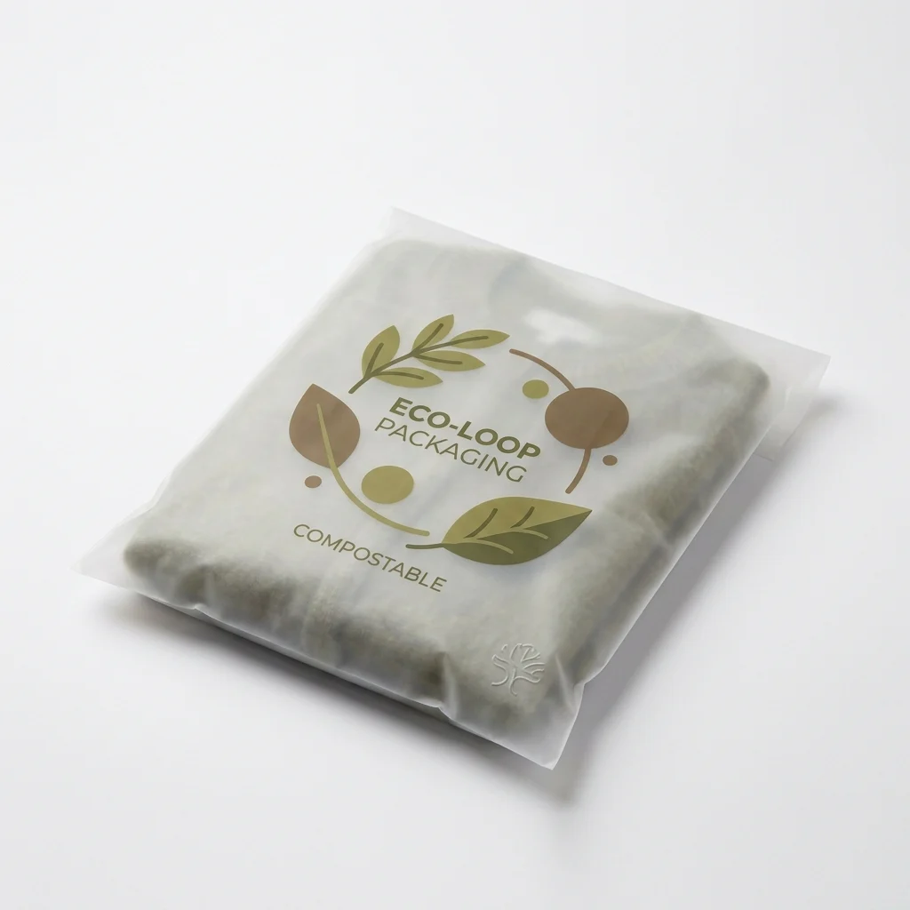 Wholesale Custom Compostable Garment Bags - main view