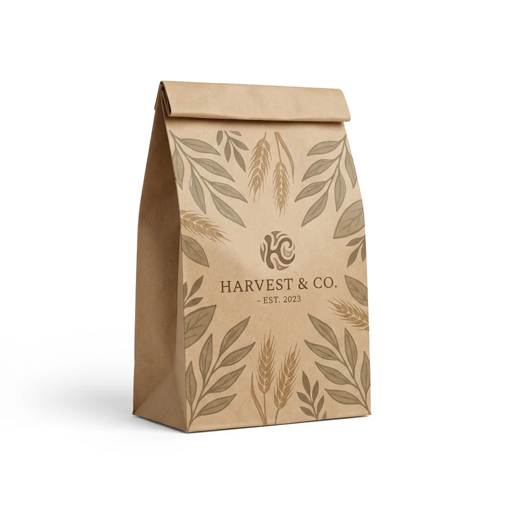 Wholesale Custom Paper Bags Food Service - main view