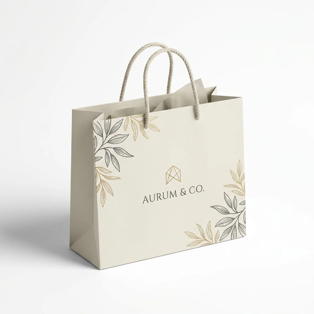 Custom Wholesale Custom Premium Retail Bags view 2