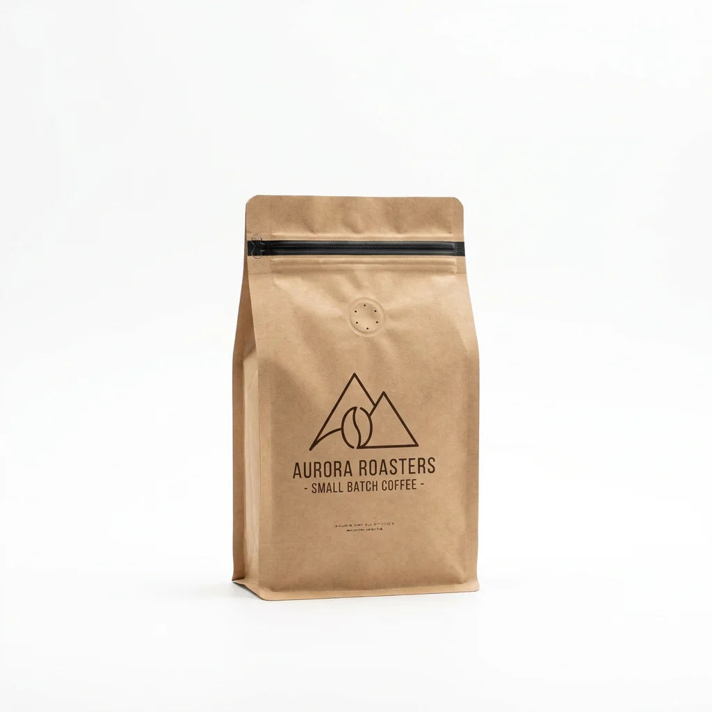 Wholesale Custom Stand Up Coffee Pouch - main view