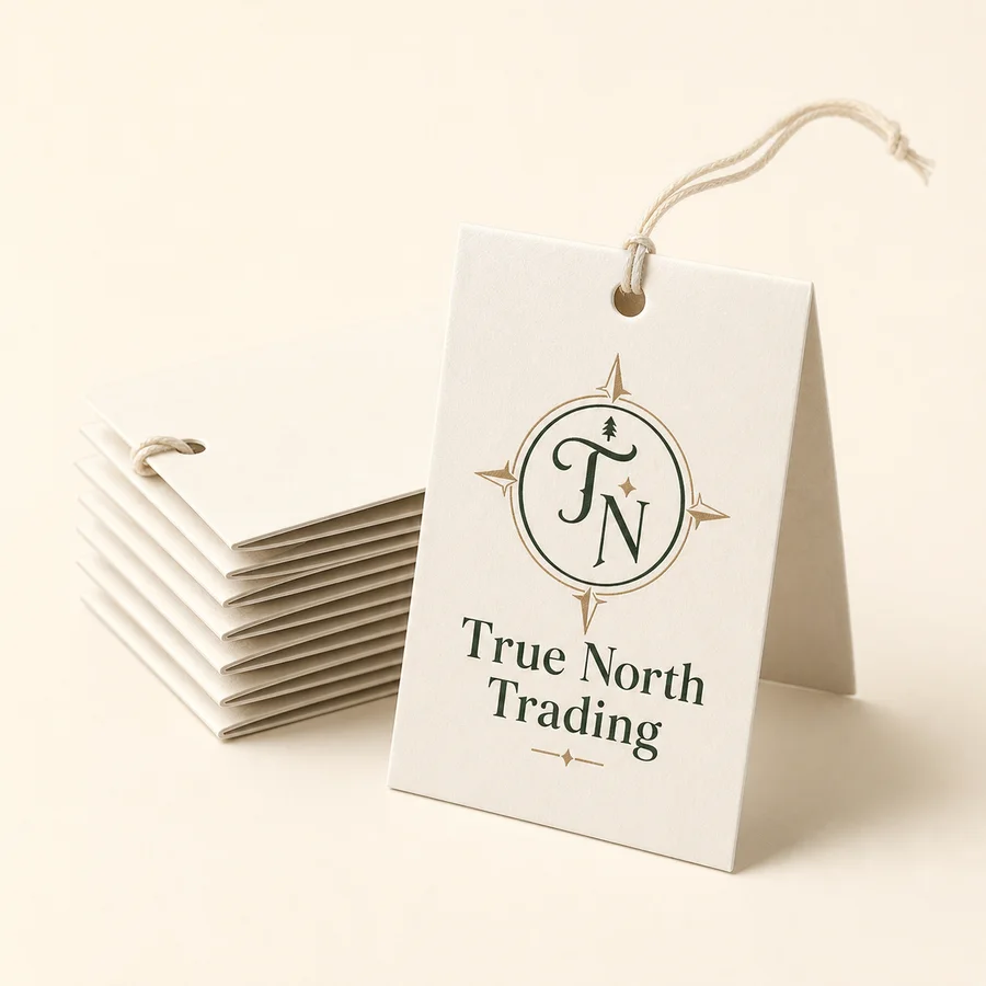 Custom Folded Hangtags