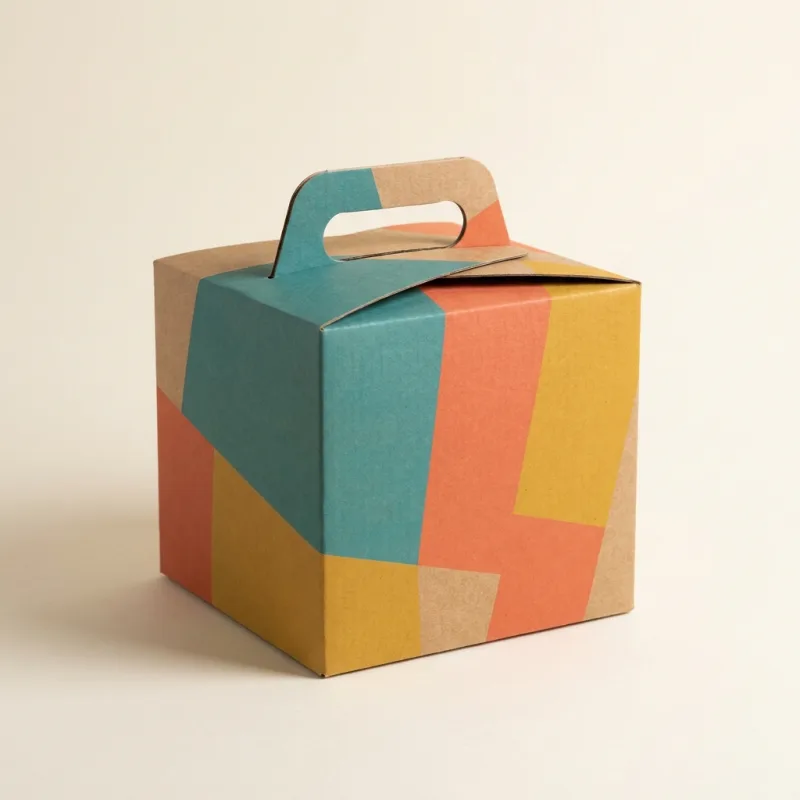Kraft Die Cut Boxes