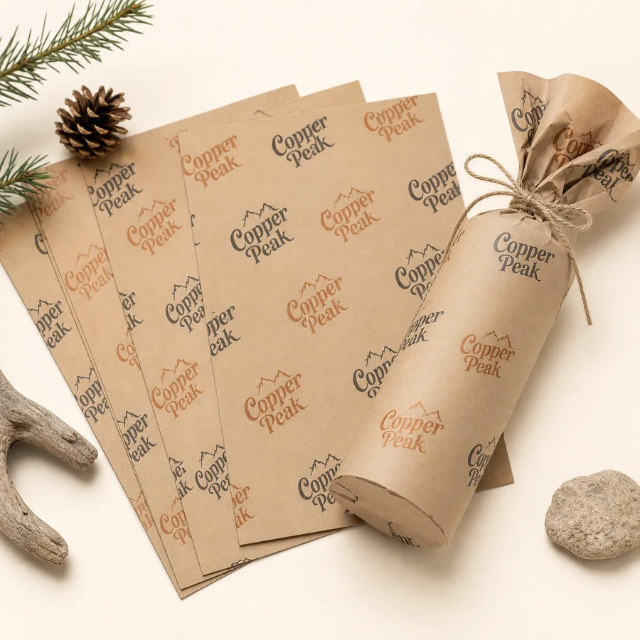 Custom Kraft Tissue Paper