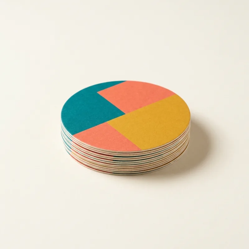 Custom Paper Coasters