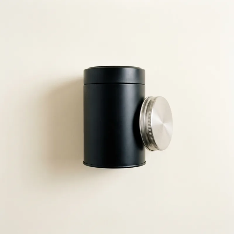Custom Screw Cap Coffee Tins