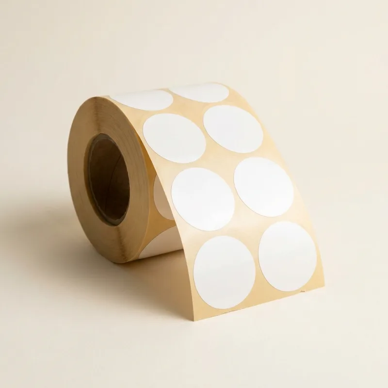 Custom Sticker Rolls Coated