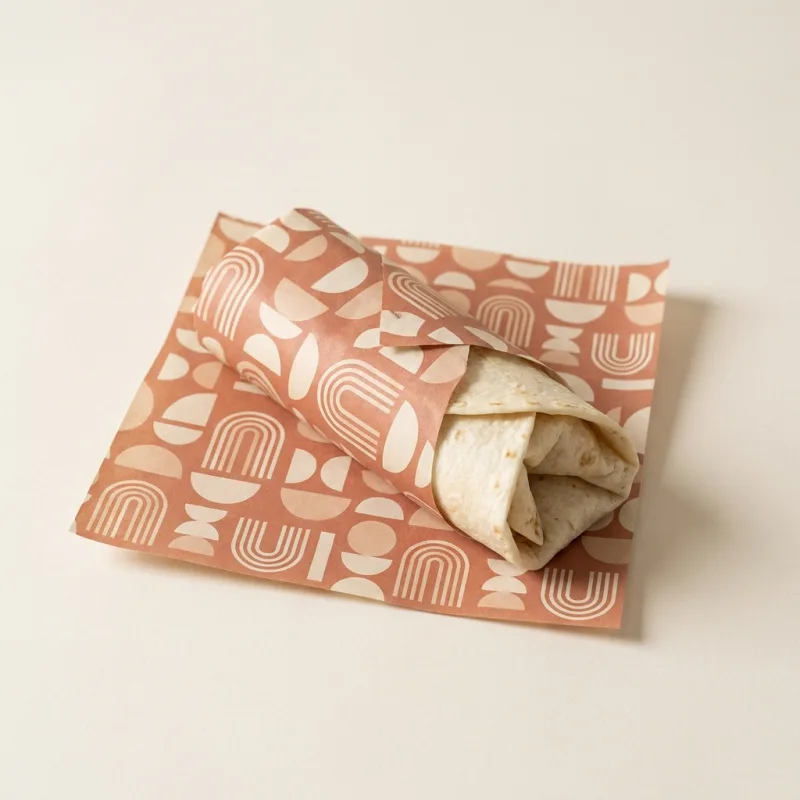 Custom Tortilla Wrapping Paper