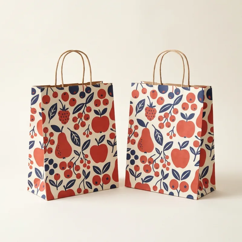 Wholesale Custom Paper Bags Food Service