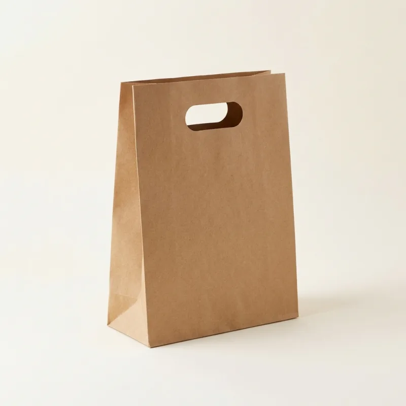 Wholesale Custom Recycled Die Cut Handle Bags