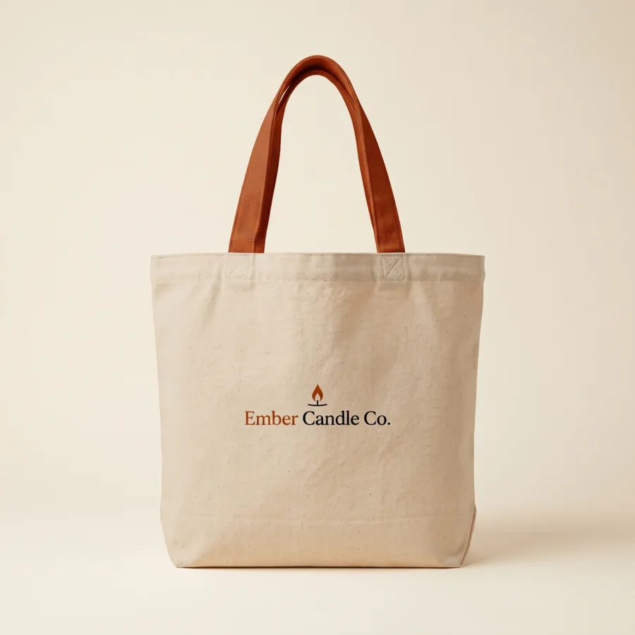 Custom Classic Two-Tone Tote Bags