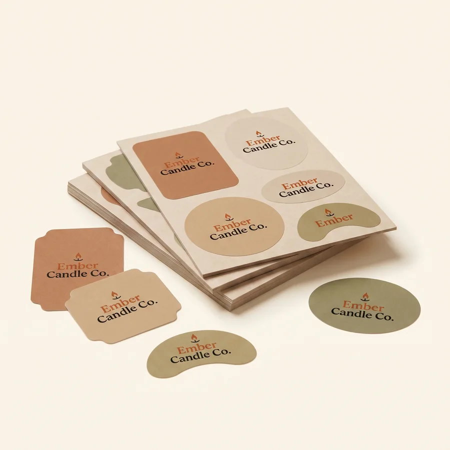 Custom Recycled Sticker Sheets