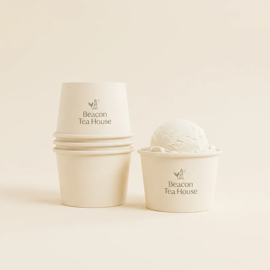 Custom Ice Cream Cups