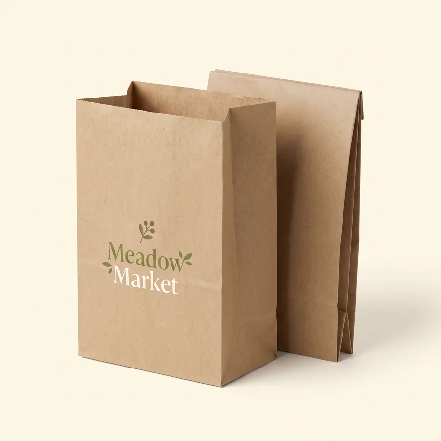 Custom Kraft SOS Bags