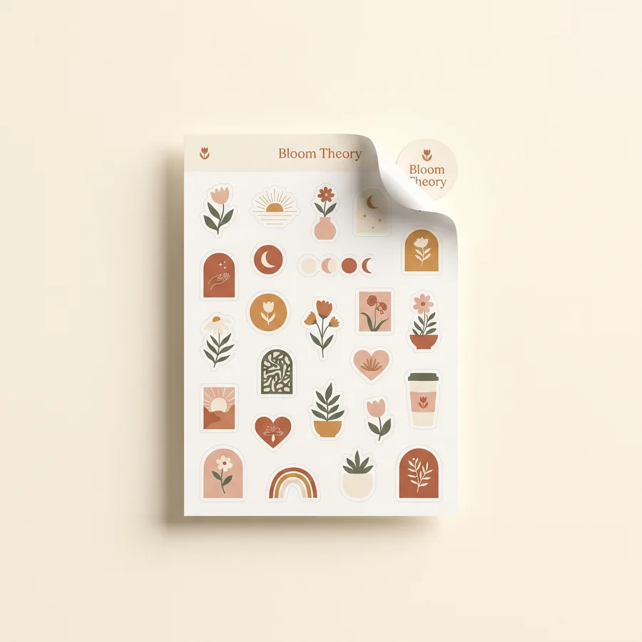 Custom Multi-Design Die Cut Sticker Sheets