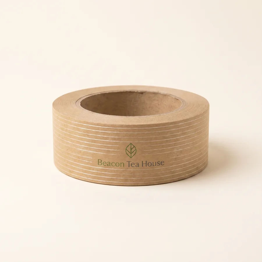 Custom Water-Activated Gummed Packing Tape