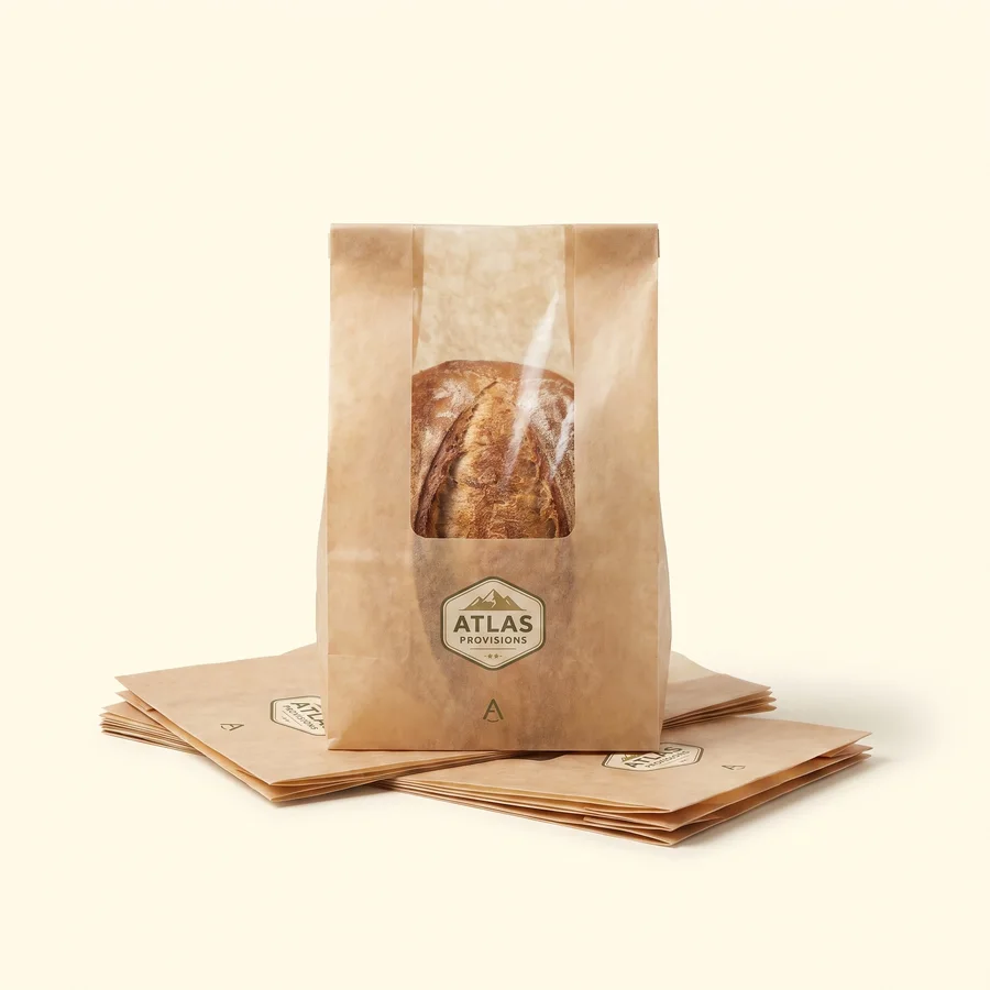 Custom Waxed Bread Bags