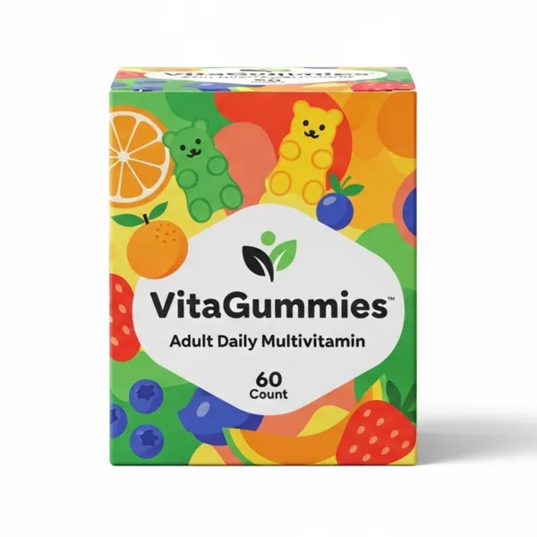 Gummy Vitamin Bottles