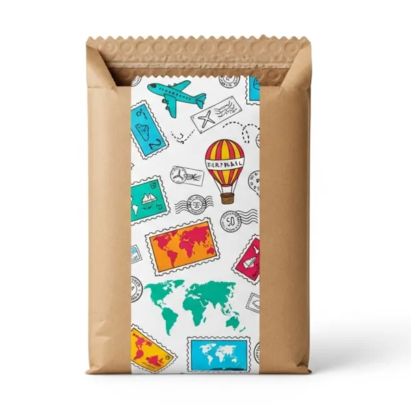 Kraft Bubble Mailers - main view