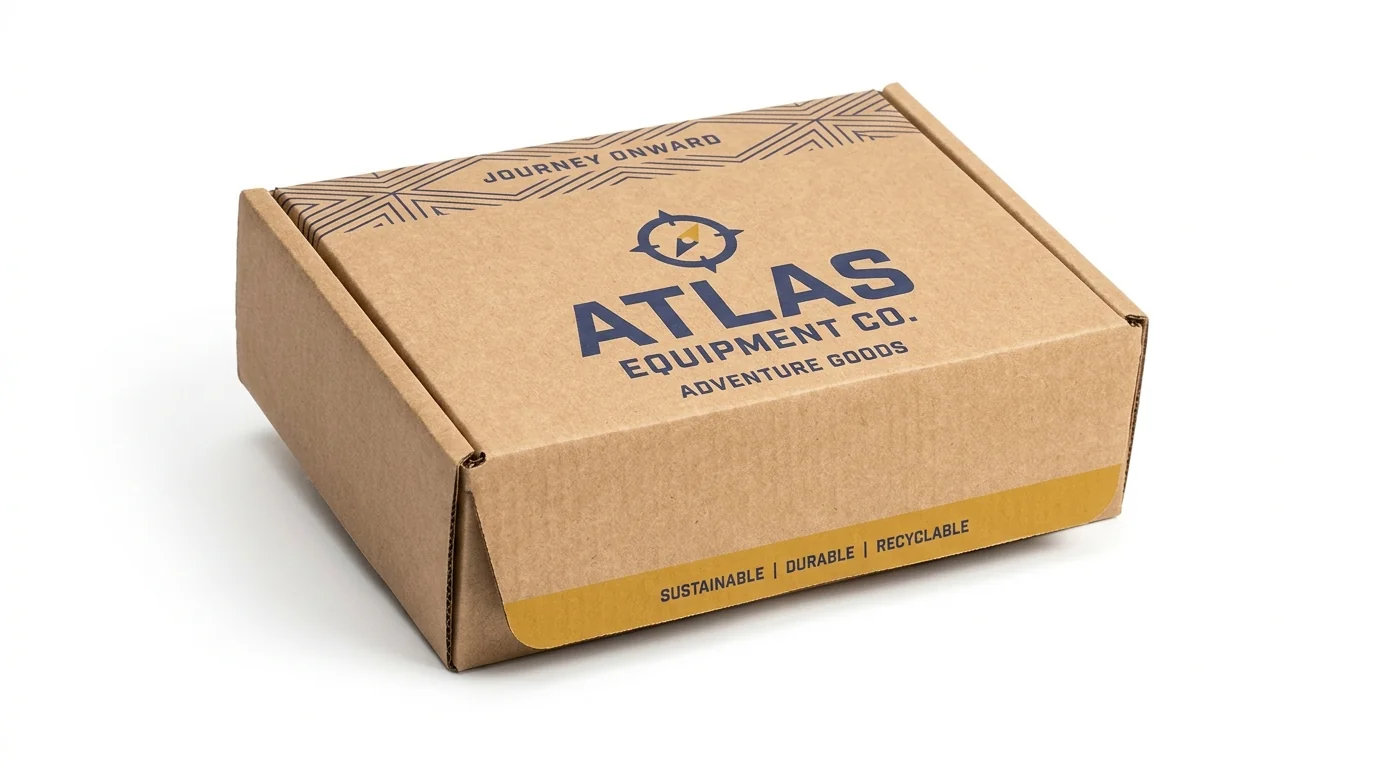 Kraft Mailer Boxes view 3